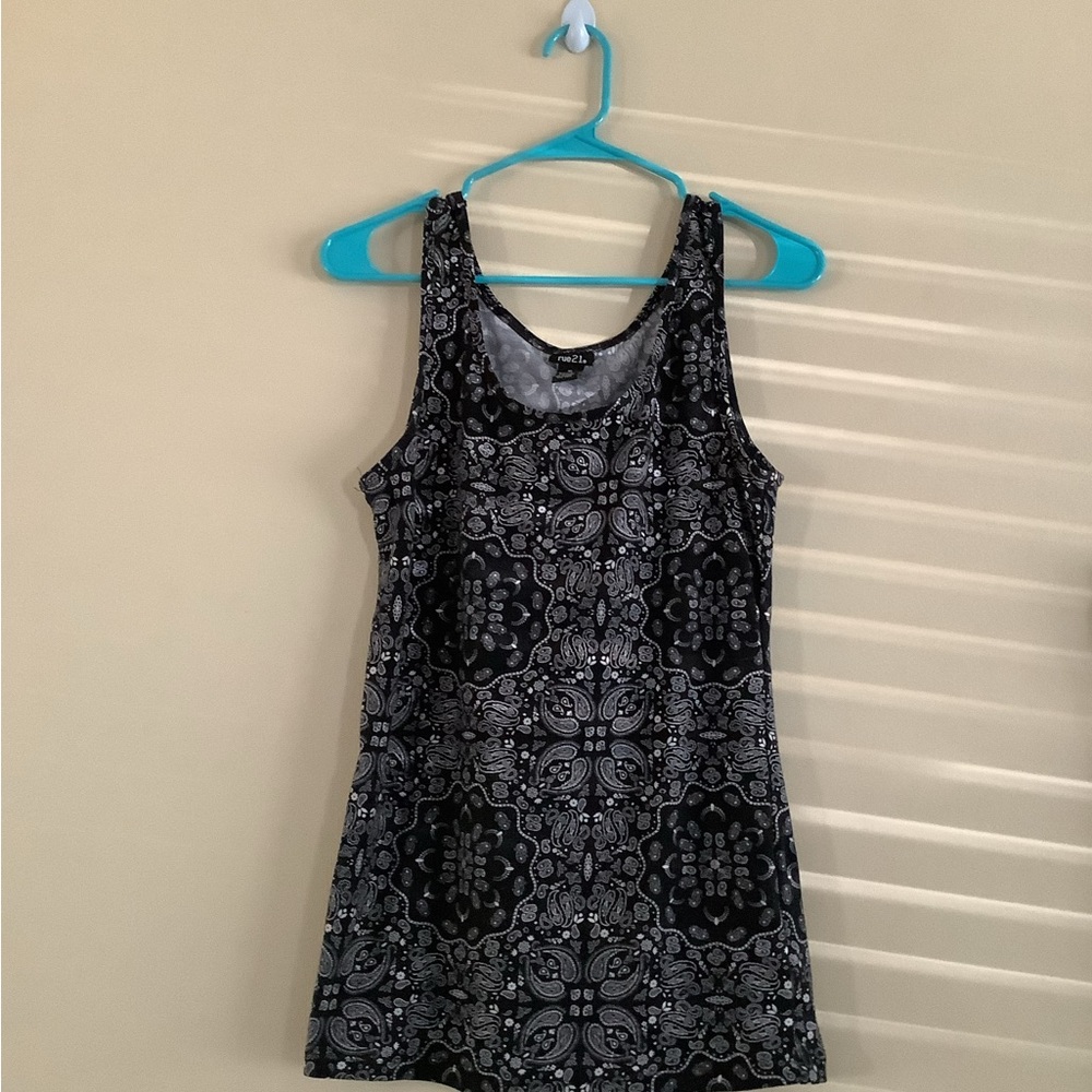 Bandana Print Top